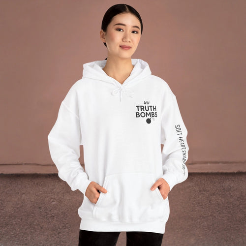 AW Truth Bombs Sweatshirt worn by female model